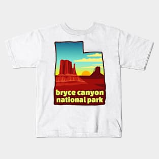 Bryce Canyon National Park Utah Kids T-Shirt